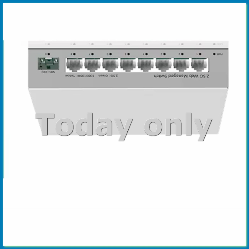 Sfp+ 10G Managed Switch 8 Port - 2.5GbE Akıllı Yönetimli Switch 8 Port