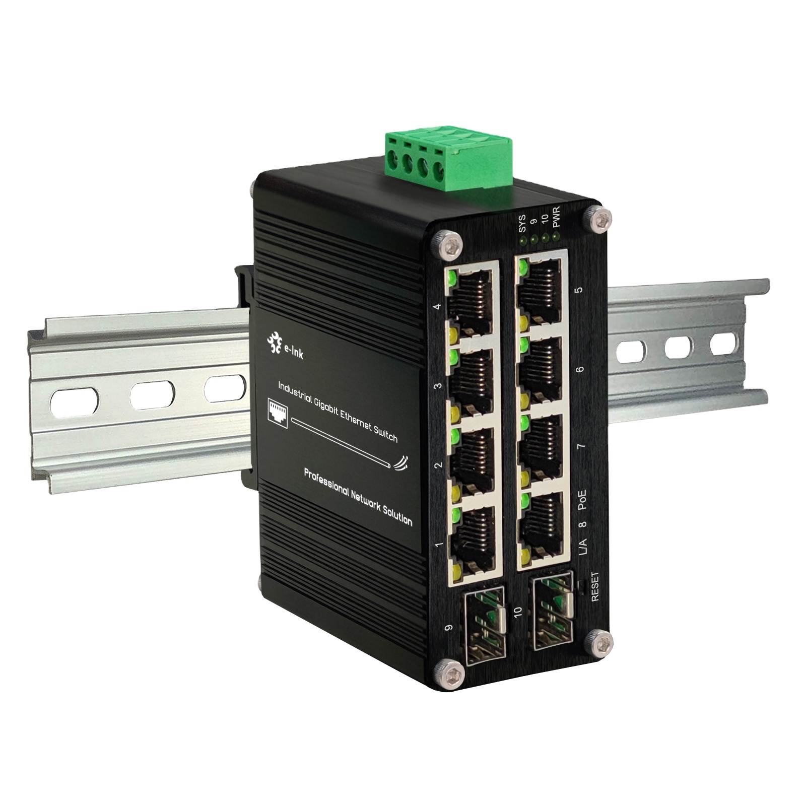 Yönetilebilir PoE Switch 8 Por - Managed Gigabit Poe Switch 8 Port 802.3At incelemesi ve fiyatı
