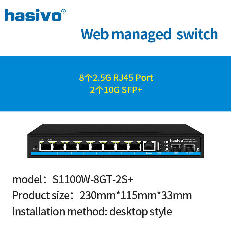 8 Bağlantı Noktalı L3 Yönetile - Sfp+ 10G Managed Switch 8 Port incelemesi ve fiyatı
