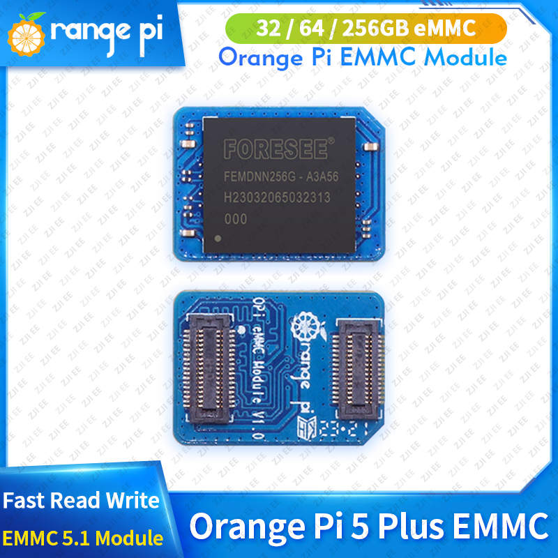 Orange Pi EMMC Modülü 32GB 64G - Orange Pi 5 Plus 32Gb incelemesi ve fiyatı