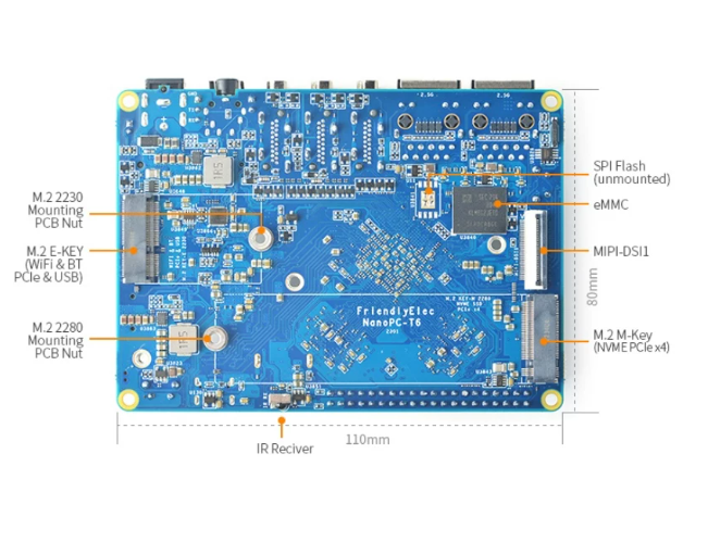 NanoPC T6 Geliştirme Kartı RK3 - Nanopc T6 16Gb incelemesi ve fiyatı
