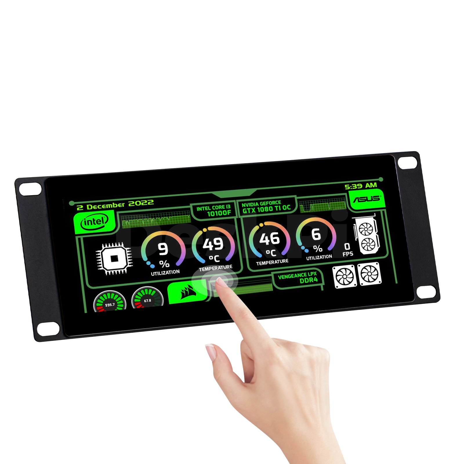 DeskPi 7,84 inç Dokunmatik Ekr - Deskpi Super6C incelemesi ve fiyatı