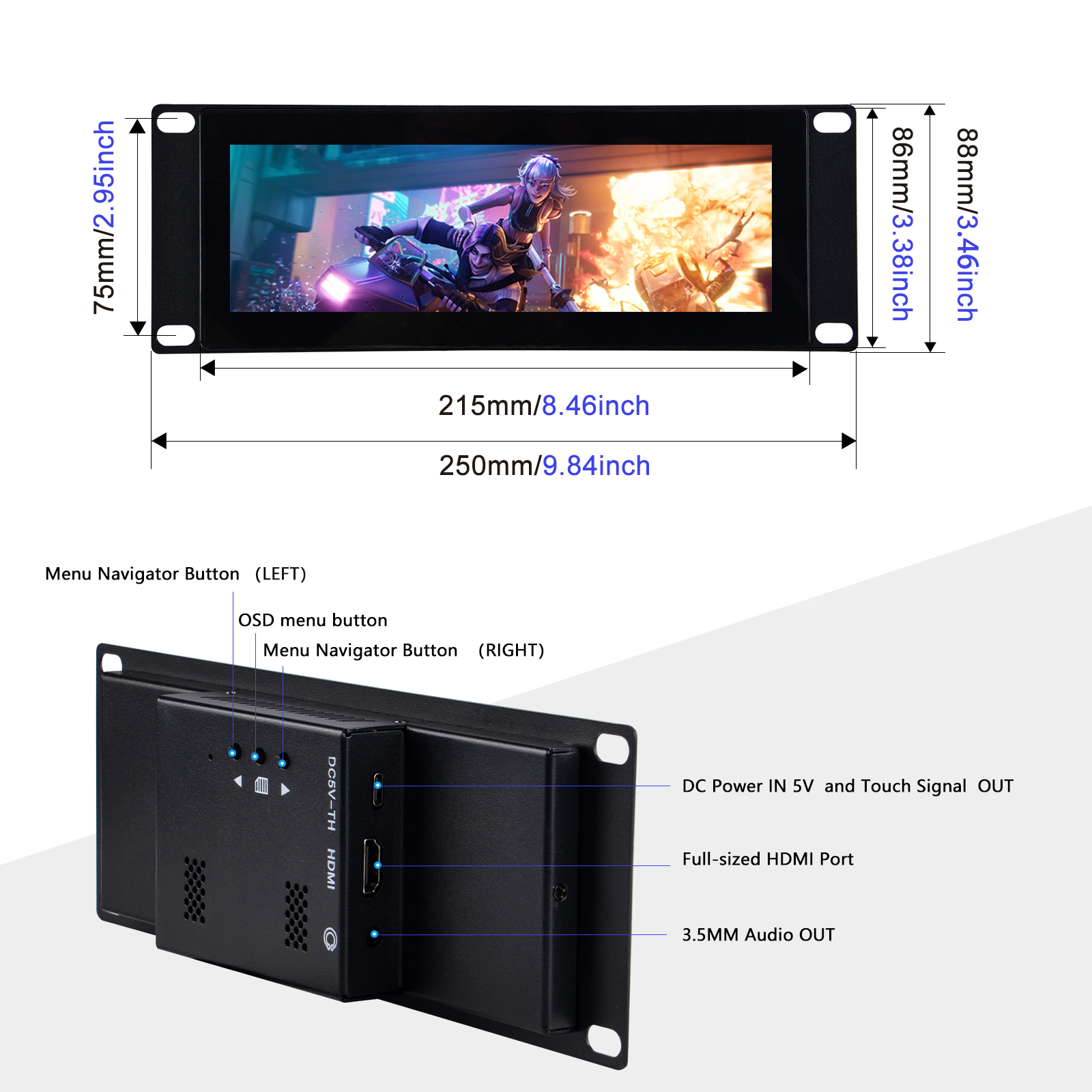 DeskPi 7,84 inç Dokunmatik Ekr - Deskpi Super6C incelemesi ve fiyatı