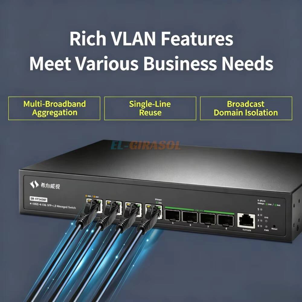 Sirivision 8 Portlu 10G SFP+ L - Sfp+ 10G Managed Switch 8 Port incelemesi ve fiyatı