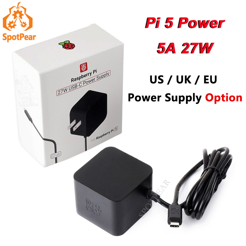 Orijinal resmi 5V5A PD güç 27W - Raspberry Pi 5 8Gb incelemesi ve fiyatı