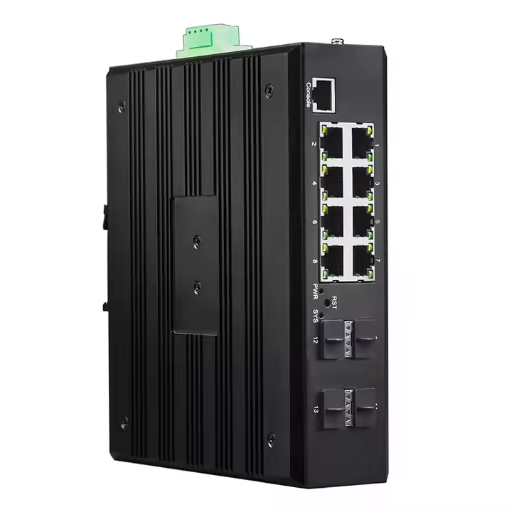 Endüstriyel L3 Yönetimli 8 Bağ - Sfp+ 10G Managed Switch 8 Port incelemesi ve fiyatı