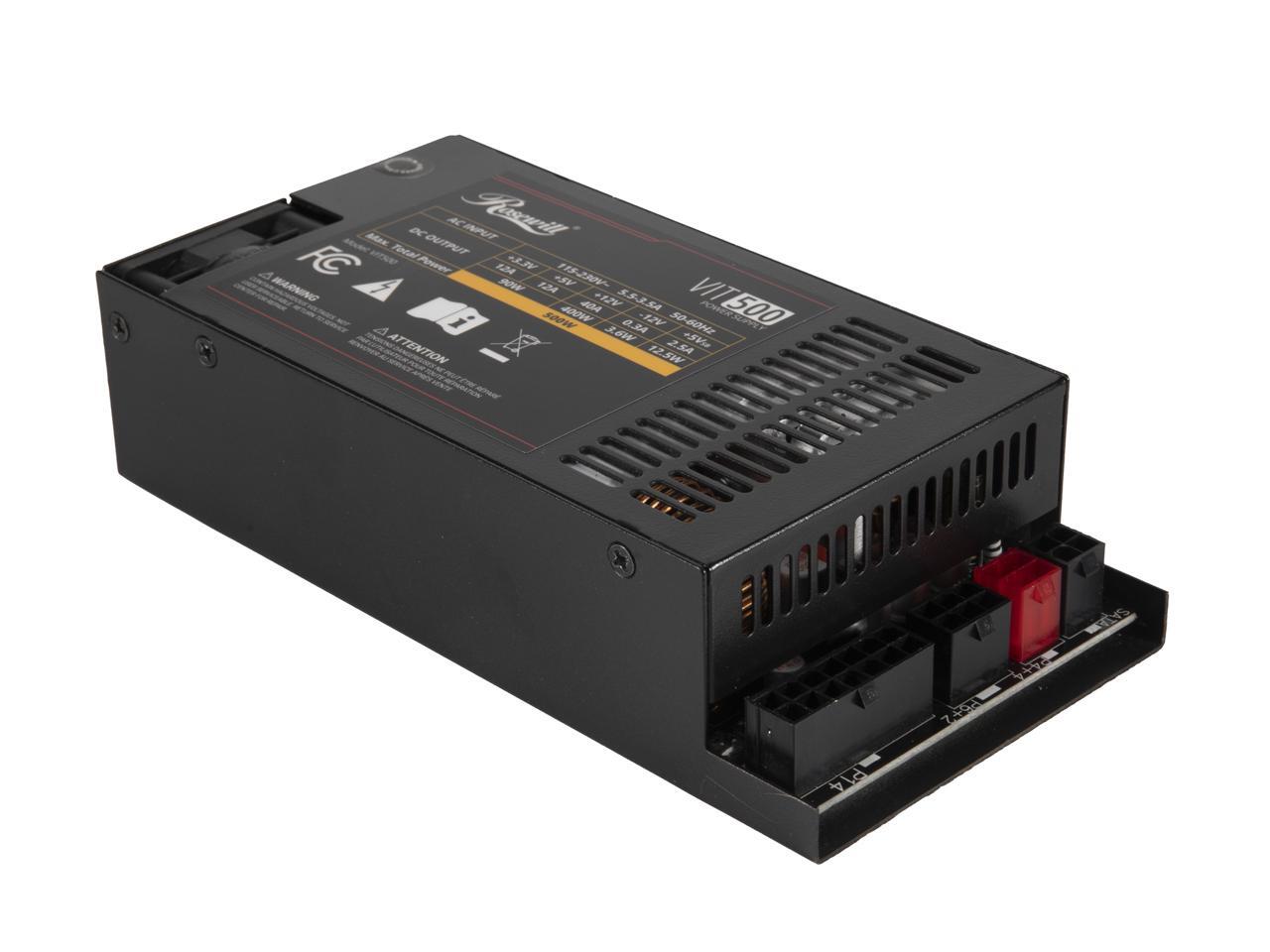Rosewill VIT 500W, Mini ITX/Fl - Atx Power Supply 1U Flex 500W incelemesi ve fiyatı
