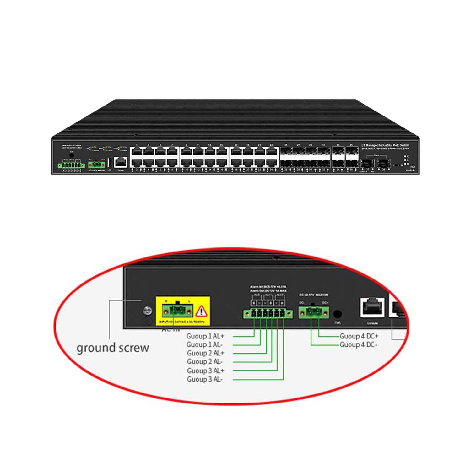 10G uplink 38 portlu endüstriy - Sfp+ 10G Managed Switch 8 Port incelemesi ve fiyatı